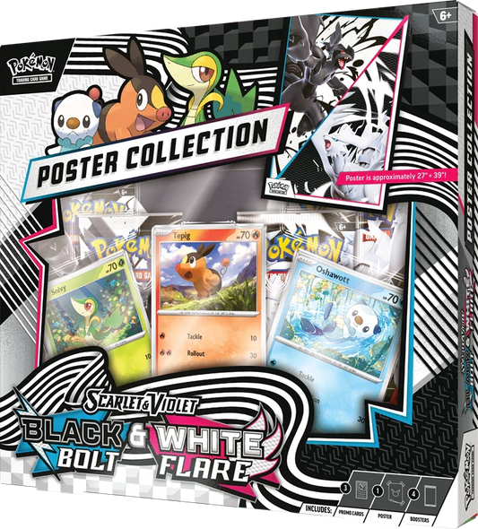 Pokémon - Black Bolt & White Flare - SV10.5 - Poster Collection [EN]